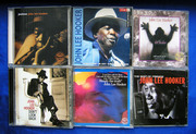 лицензионные CD    блюзовых исполнителей Albert King и John Lee Hooker